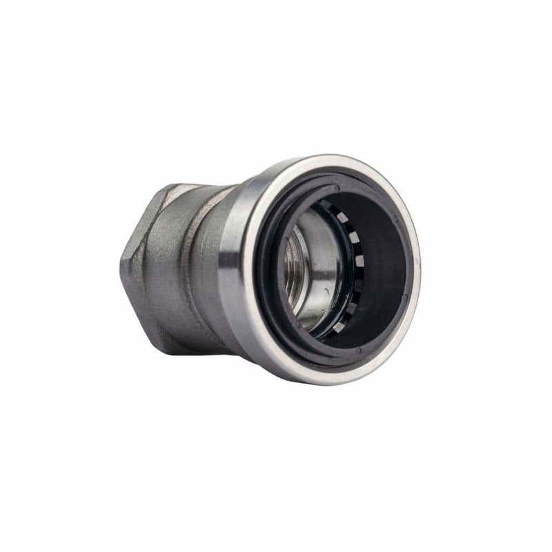Stainless steel quickfitting black pipe fittings ss832fr 64 1000