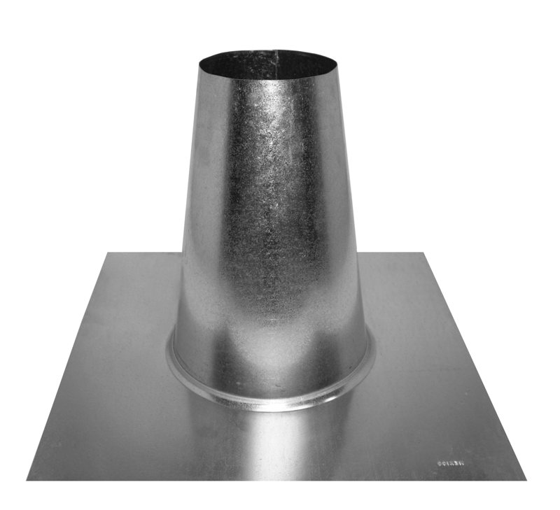 3 E F12 Amerivent Steep Pitch Flashing Round Flashing Tall Cone