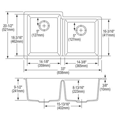 E L G U250 R topfront dim