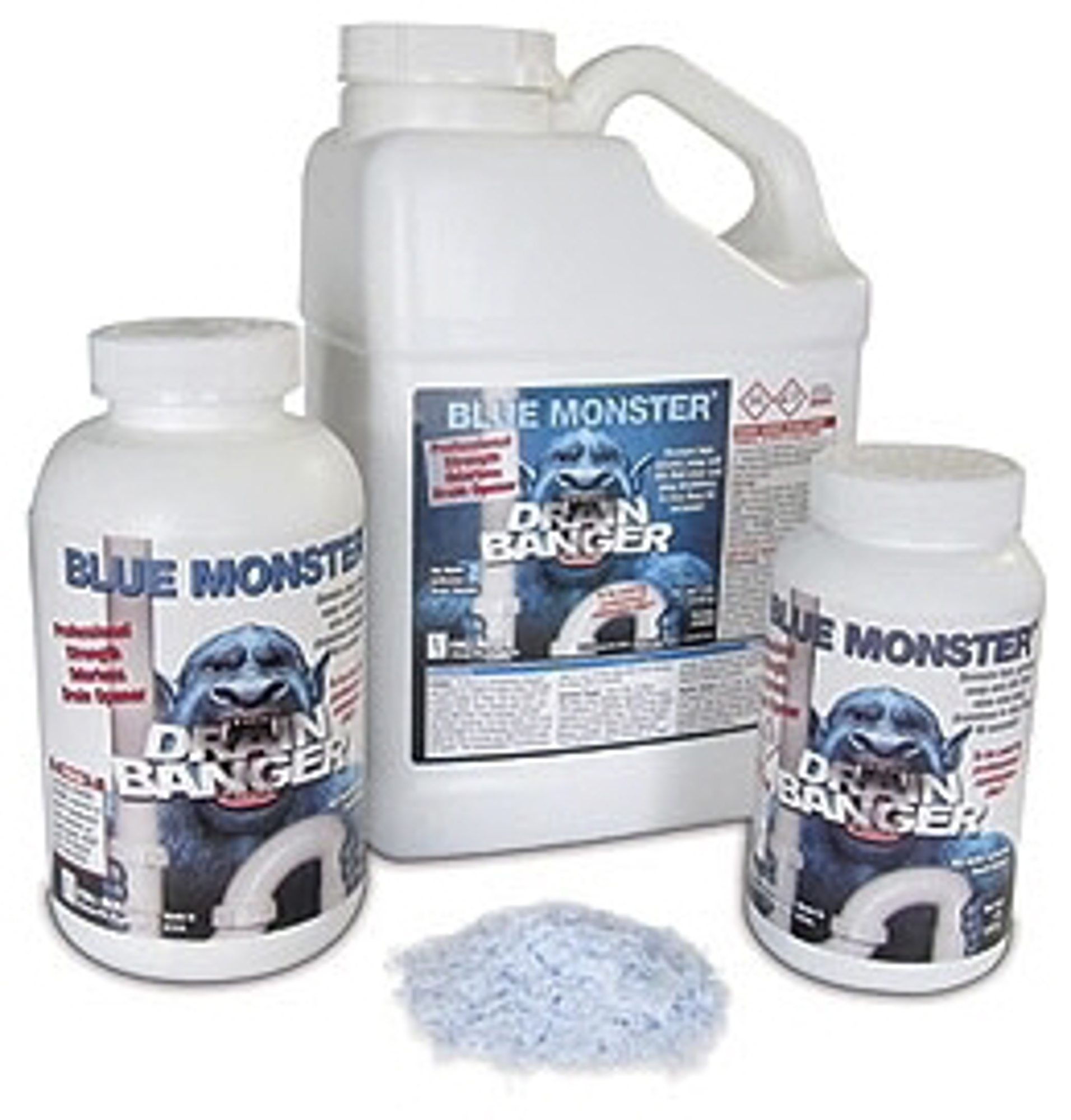 76059 Blue Monster 6 lb Blue Drain Cleaner | Coburn Supply