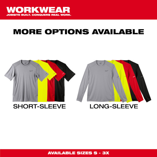 Workskin Light LS Shirt - Red Xl | Coburn Supply