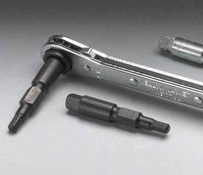 Service wrench and adapter mwr