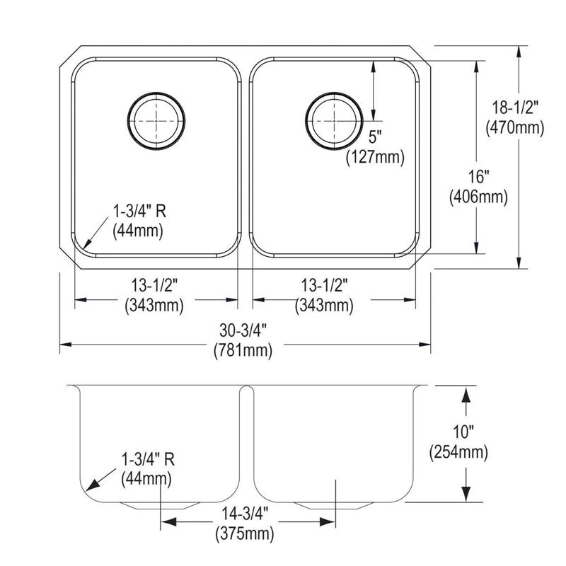 E L U H311810 topfront dim