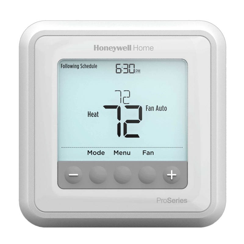 T6 Pro Thermostat 2 Heat 2 Cool Heat P M P H O N T H6220 U2000