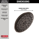52487 R B Shower Specs Infographic W E B