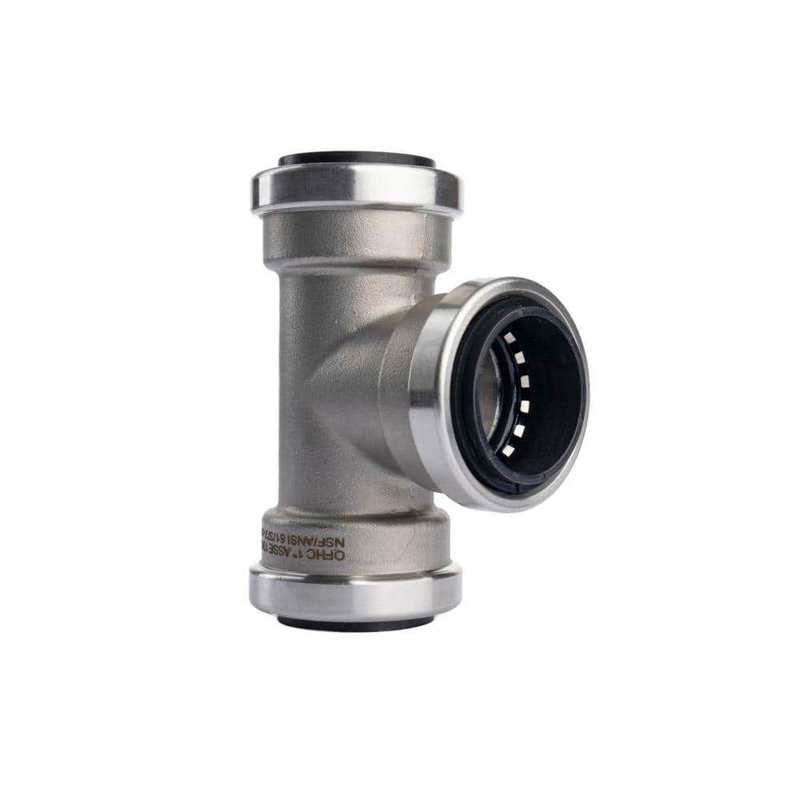 Stainless steel quickfitting black pipe fittings ss834r 64 1000