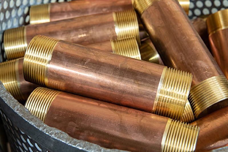 Merits Brass Pipe Nipples 2aa2