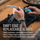Tru fxk 1000 replaceable blade fishing fillet kit web graphic replaceable blades