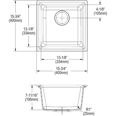 E L G1616 topfront dim