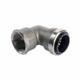 Stainless steel quickfitting black pipe fittings ss823fr 64 1000