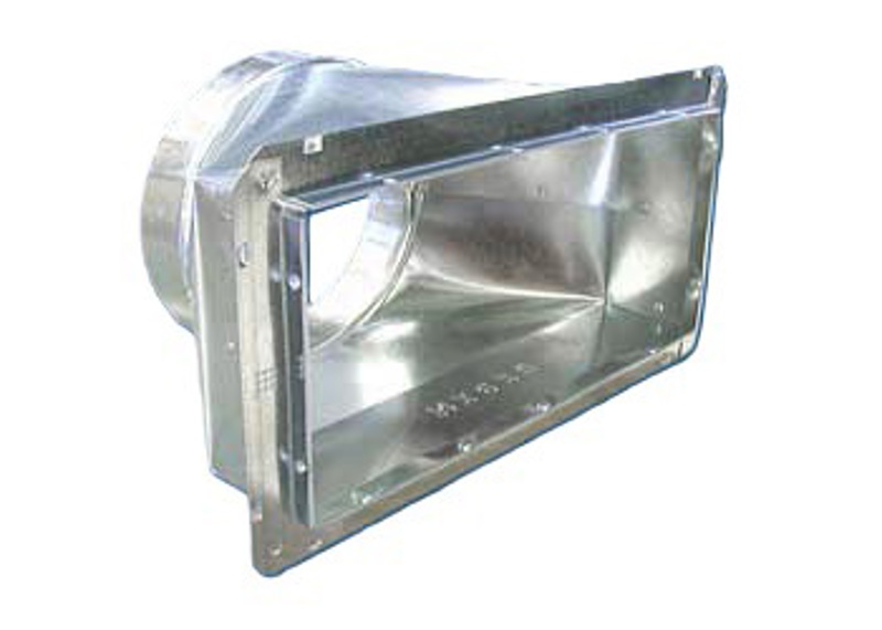 601 Register Box Snap Rail Flange