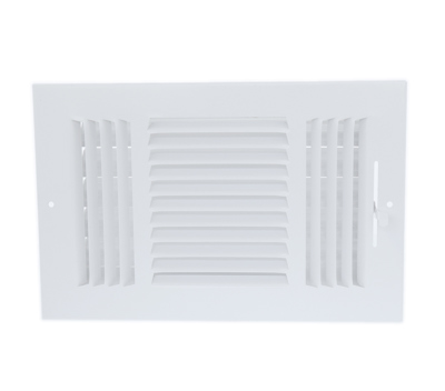 S E L6050804 C W 10in X6in Sidewall Register 3 Way Stamped Steel 1 2 Fin 300dpi01