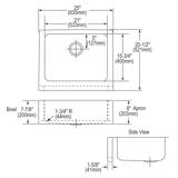 E L U H F2520 topfront dim