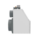 Aprilaire 8190ff dehumidifier ventilation damper side view photo