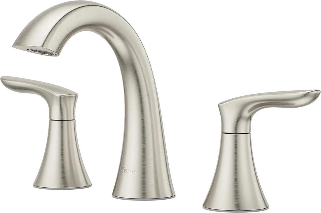 Brushed Nickel Saxton LG49-GL0K 2-Handle 8