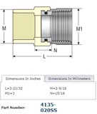 4135 020 S S spears