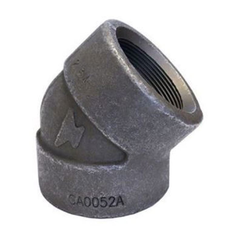 Forged steel threaded 45