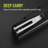 Tru fmk 1030 berm tanto flipper knife infographic deep carry pocket clip