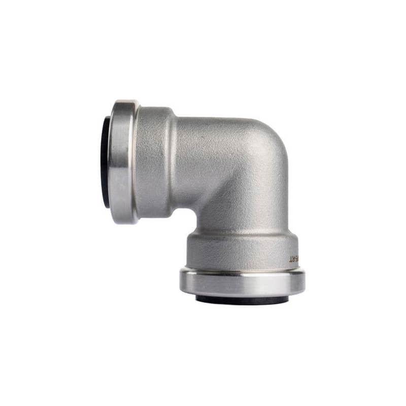 Stainless steel quickfitting black pipe fittings ss833r 64 1000