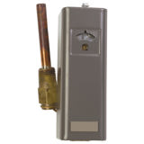 High or Low limit Aquastat Controller with 100 F to 240 F operating temperature 5 F fixed differential and 1 2 in well H O N L4006 A1009 U