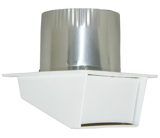 Eave plastic P E V802 white pith tail 111804