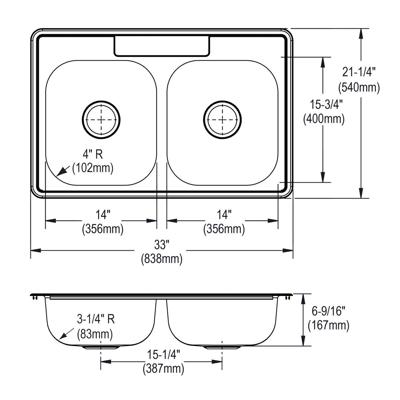 D23321 topfront dim