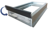 Furnace filter rack